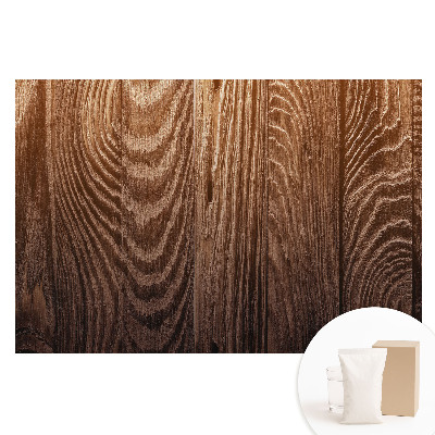 Fototapeta flizelinowa z nadrukiem Rustykalne ciepło drewna deski słoje