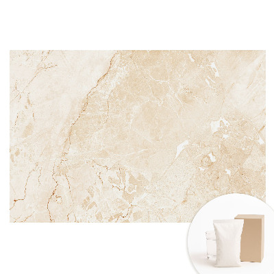 Fototapeta flizelinowa z nadrukiem Elegancki beżowy marmur