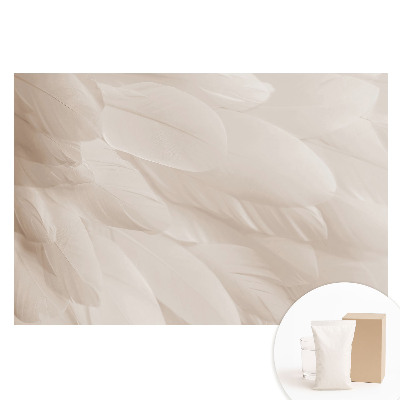 Fototapeta na flizelinie Delikatne pióra harmonijna kompozycja