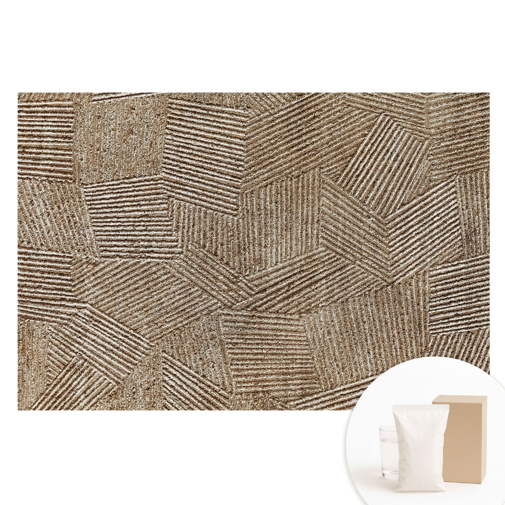 Tapeta fotograficzna na flizelinie Geometryczny wzór linie harmonia