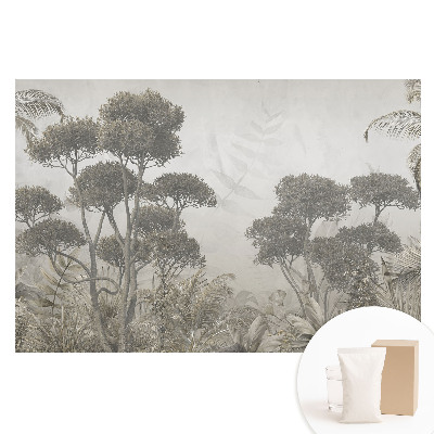 Fototapeta flizelinowa Egzotyczny las rustykalna harmonia przyrody