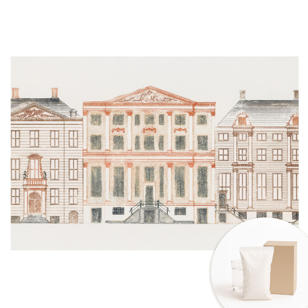 Fototapeta flizelinowa Architektoniczne klasyczne fasady