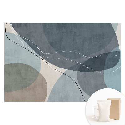 Fototapeta flizelinowa z nadrukiem Abstrakcyjne kształty spokojny klimat