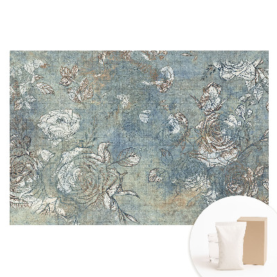 Fototapeta flizelinowa Rustykalny kwiatowy wzór