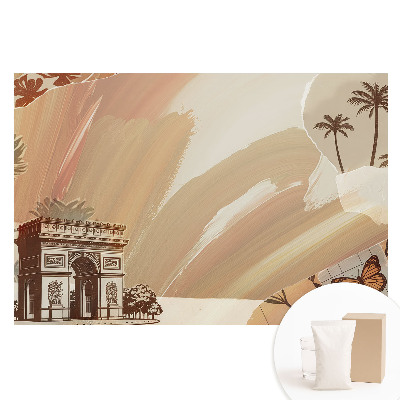 Fototapeta z nadrukiem na flizelinie Egzotyczne motywy podróżnicze