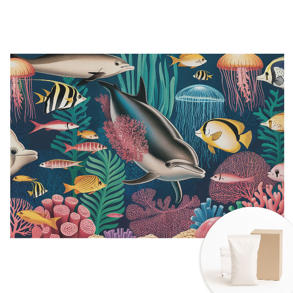 Fototapeta flizelinowa Świat podwodny pełen kolorów