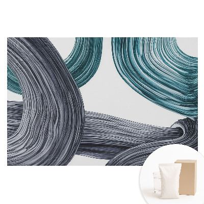 Duża fototapeta na ścianę Abstrakcyjna kompozycja przestrzennych linii