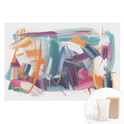 Fototapeta z nadrukiem na flizelinie Kolorowa abstrakcja pełna energii