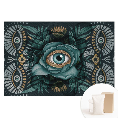 Tapeta fotograficzna na flizelinie Oko w stylu boho