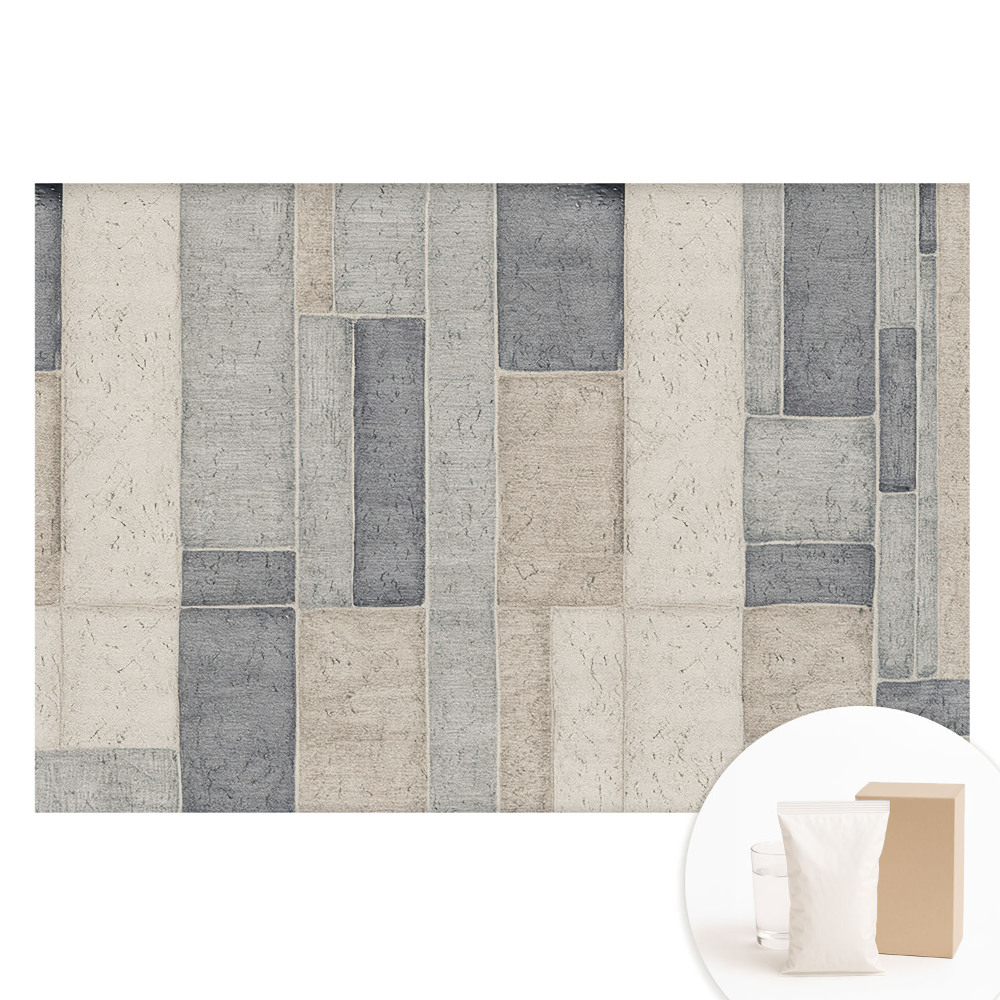 Fototapeta flizelinowa Prostokąty w odcieniach beżu i szarości