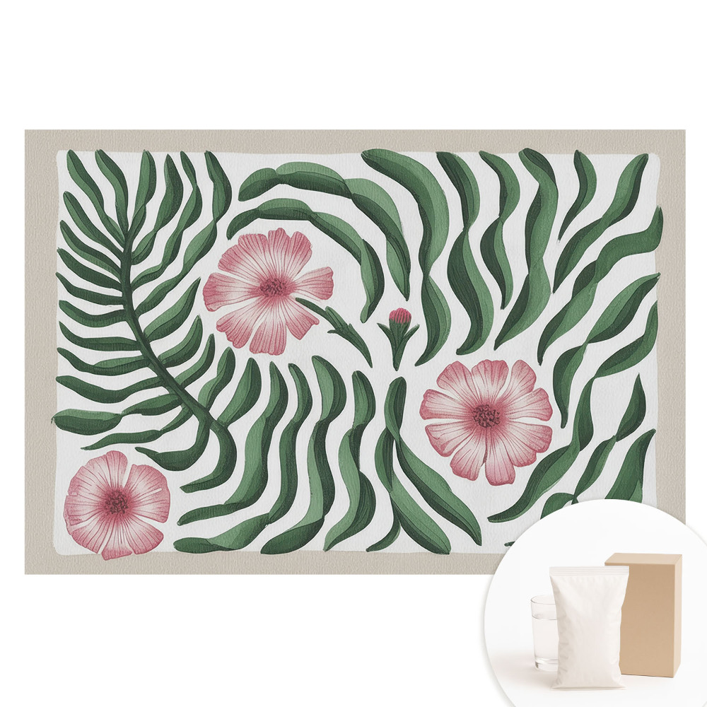 Fototapeta na flizelinie Roślinna symetria elegancja natura