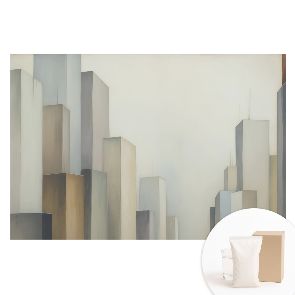 Fototapeta na flizelinie Nowoczesna panorama miasta
