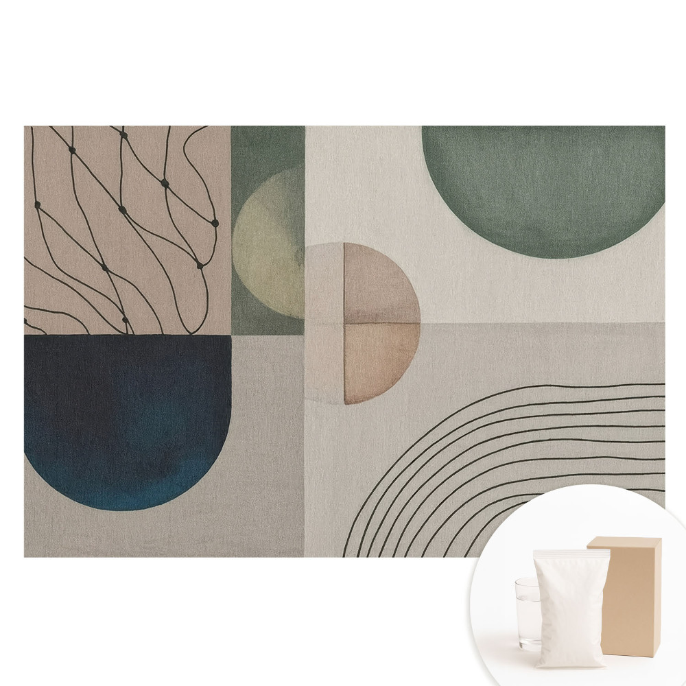 Tapeta fotograficzna flizelinowa Nowoczesna abstrakcja geometryczna