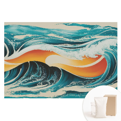 Fototapeta flizelinowa Abstrakcyjny ocean energii