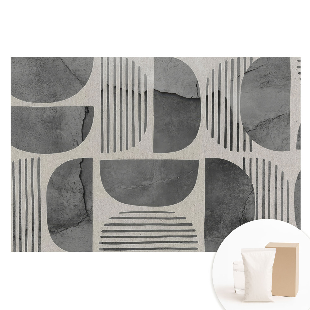 Fototapeta z nadrukiem na flizelinie Geometryczne wzory minimalistyczne formy