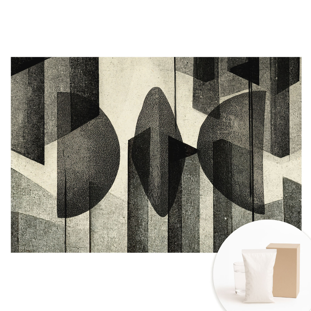 Tapeta fotograficzna flizelinowa Abstrakcyjna geometria symetria przestrzeni