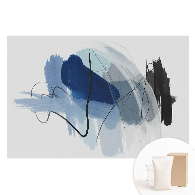 Tapeta fotograficzna flizelinowa Abstrakcyjne linie i kolory w nowoczesnym stylu