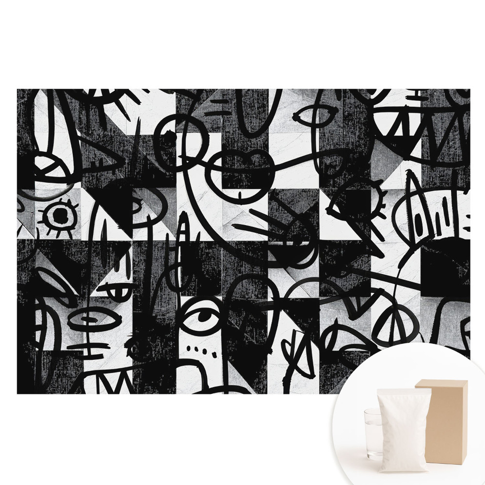 Tapeta fotograficzna flizelinowa Abstrakcyjne linie i kształty