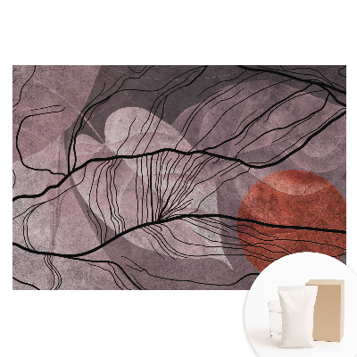 Tapeta fotograficzna flizelinowa Abstrakcyjne linie dynamiczny okrąg