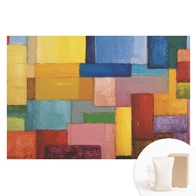 Fototapeta z nadrukiem na flizelinie Kolorowa geometria pełna energii