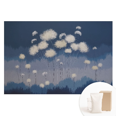 Tapeta fotograficzna flizelinowa Dmuchawce niebieska harmonia