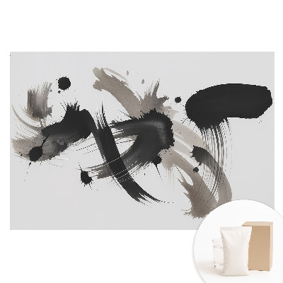 Tapeta fotograficzna na flizelinie Ekspresyjne abstrakcyjne pociągnięcia dynamiczne