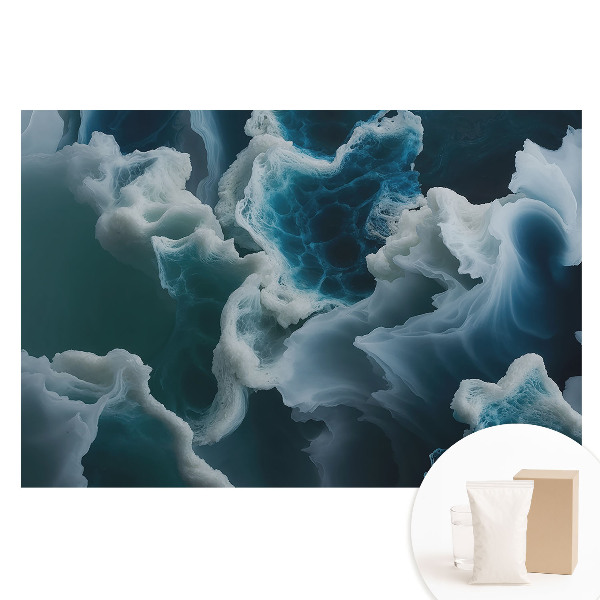 Fototapeta flizelinowa Niebieskie fale morza