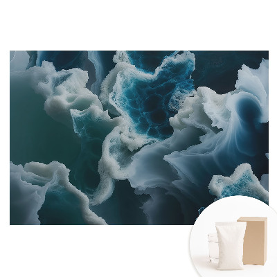 Fototapeta flizelinowa Niebieskie fale morza