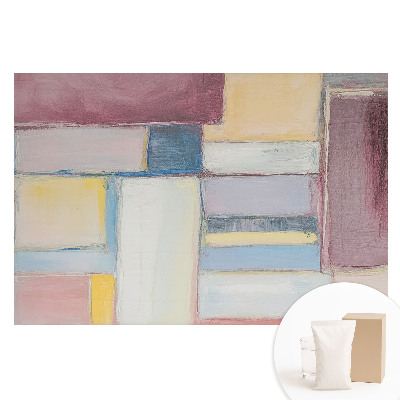 Fototapeta na flizelinie Kolorowe prostokąty harmonia nowoczesności