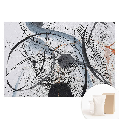 Fototapeta na flizelinie Abstrakcyjne linie kompozycja rozproszona