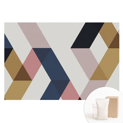 Fototapeta na flizelinie Geometryczne figury w subtelnych pastelach