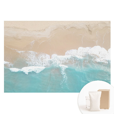 Tapeta fotograficzna flizelinowa Plaża fale minimalizm odprężenie