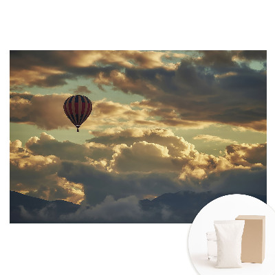 Fototapeta flizelinowa Podniebny lot balonem