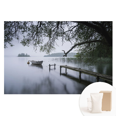 Fototapeta flizelinowa Relaks przy jeziorze
