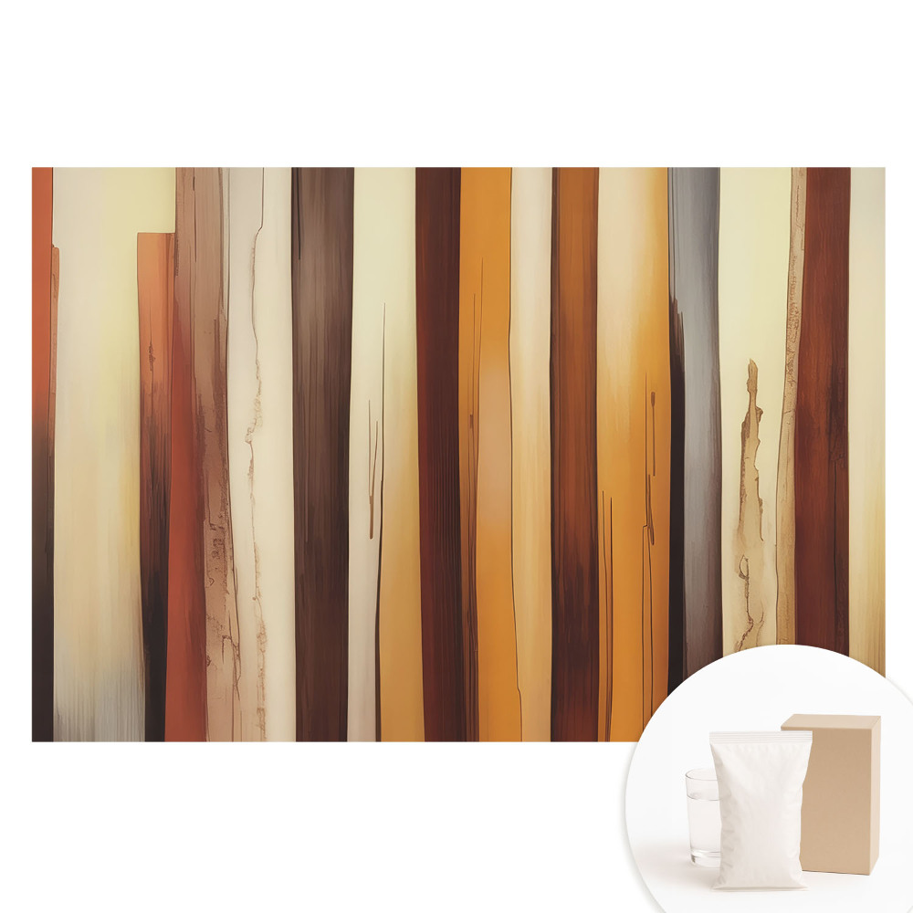 Fototapeta z nadrukiem na flizelinie Ciepłe odcienie pionowych pasów