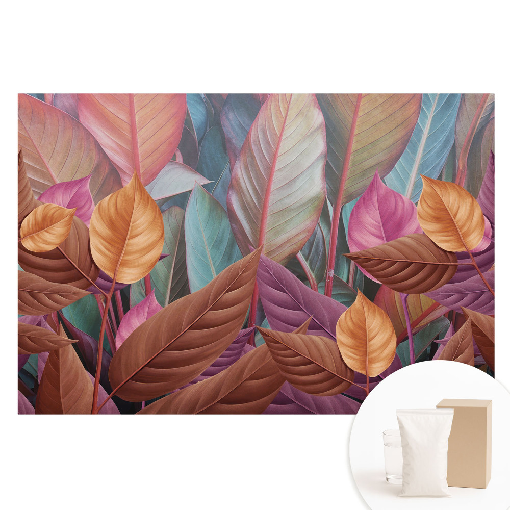 Tapeta fotograficzna na flizelinie Kolory liści elegancja harmonijna kompozycja