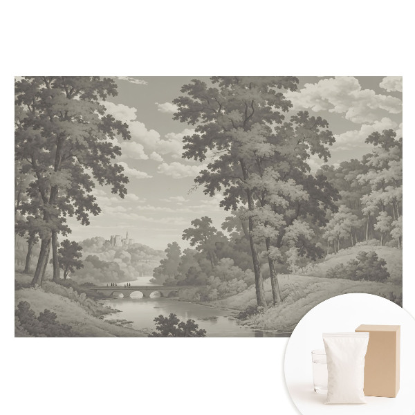 Fototapeta flizelinowa Krajobraz klasyczny z mostem