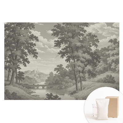 Fototapeta flizelinowa Krajobraz klasyczny z mostem