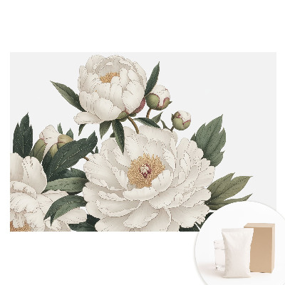 Fototapeta flizelinowa z nadrukiem Kwiatowa elegancja klasycznie harmonijna