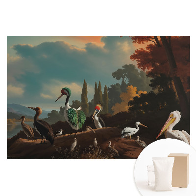 Tapeta fotograficzna flizelinowa Ptaki nad wodą piękniejsze niż sen