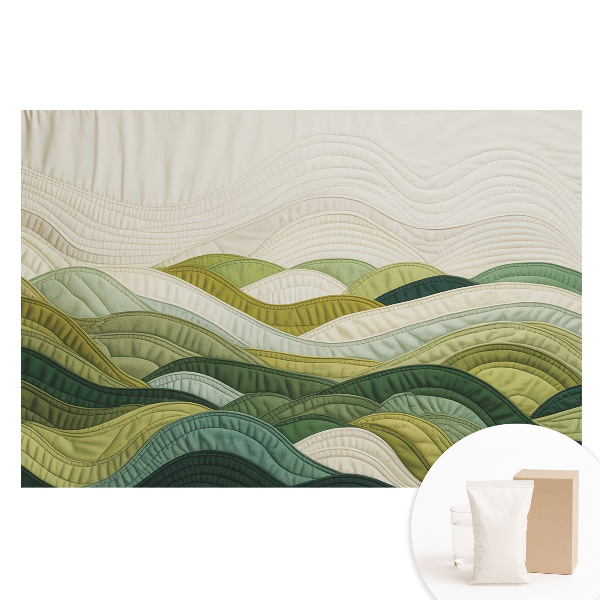 Fototapeta flizelinowa Harmonijne wzgórza tkaninowe