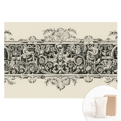 Fototapeta flizelinowa z nadrukiem Mitologiczna symetria klasyczna elegancja