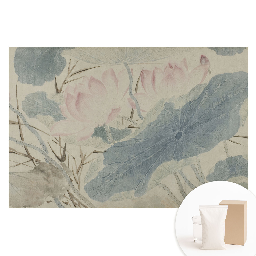 Tapeta fotograficzna na flizelinie Delikatne kwiaty w klasycznym stylu