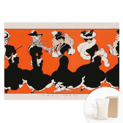 Fototapeta flizelinowa z nadrukiem Eleganckie sylwetki kobiet