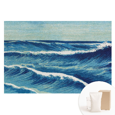 Tapeta fotograficzna na flizelinie Morskie fale klasyczne inspiracje