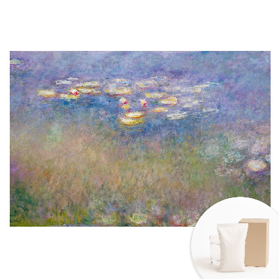 Fototapeta na flizelinie Impresjonistyczne lilie wodne