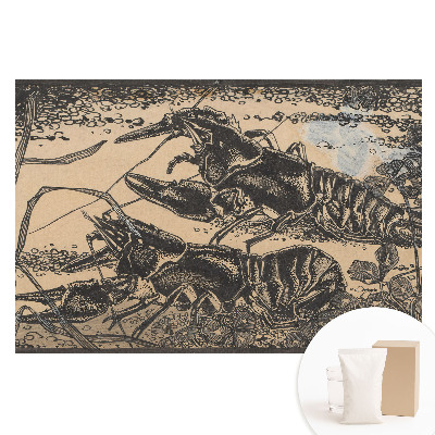 Fototapeta na flizelinie Raki i rośliny wodne w klasycznym stylu