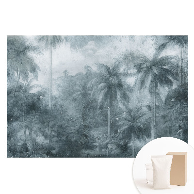 Tapeta fotograficzna na flizelinie Egzotyczna dżungla w klasycznym stylu