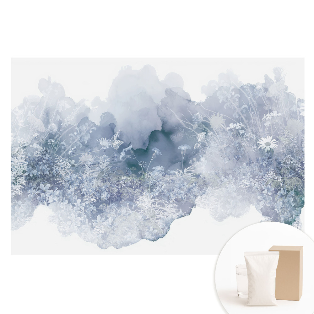 Fototapeta flizelinowa Kwiaty w pastelowych kolorach