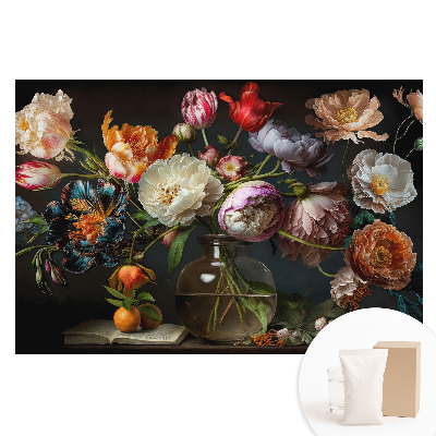 Tapeta fotograficzna na flizelinie Kwiatowa kompozycja w wazonie